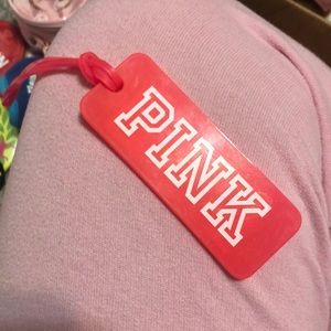 Victoria Secret Pink luggage tag